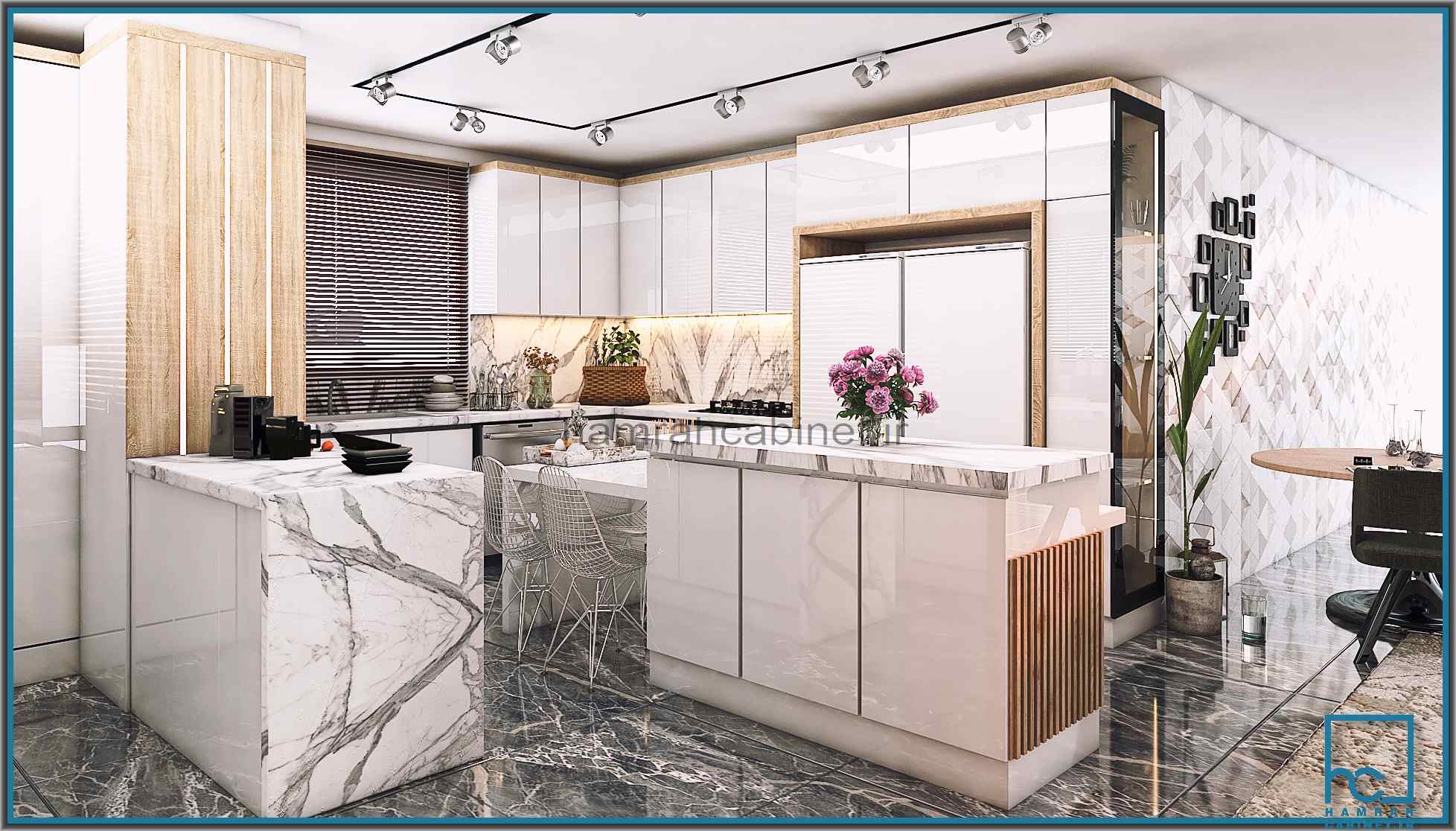 کابینت مدرن ژورنالی86